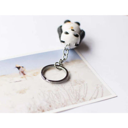 Tiny Panda Miniature Keychain