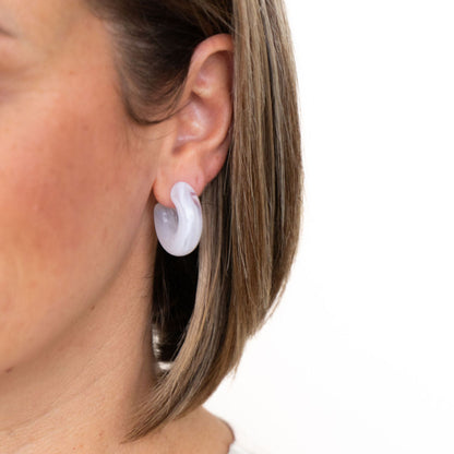 Acrylic Mini Hoops