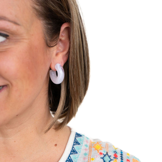 Acrylic Mini Hoops