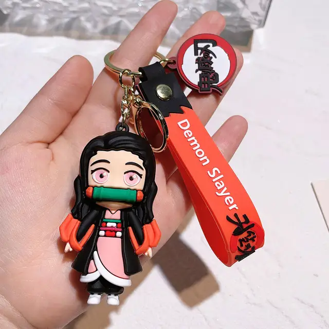 Exclusive Demon Slayer Anime Keychain | Tanjiro & Nezuko Collectible