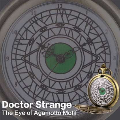 Dr. Strange | The Eye of Agamotto | Pocket Watch Keychain
