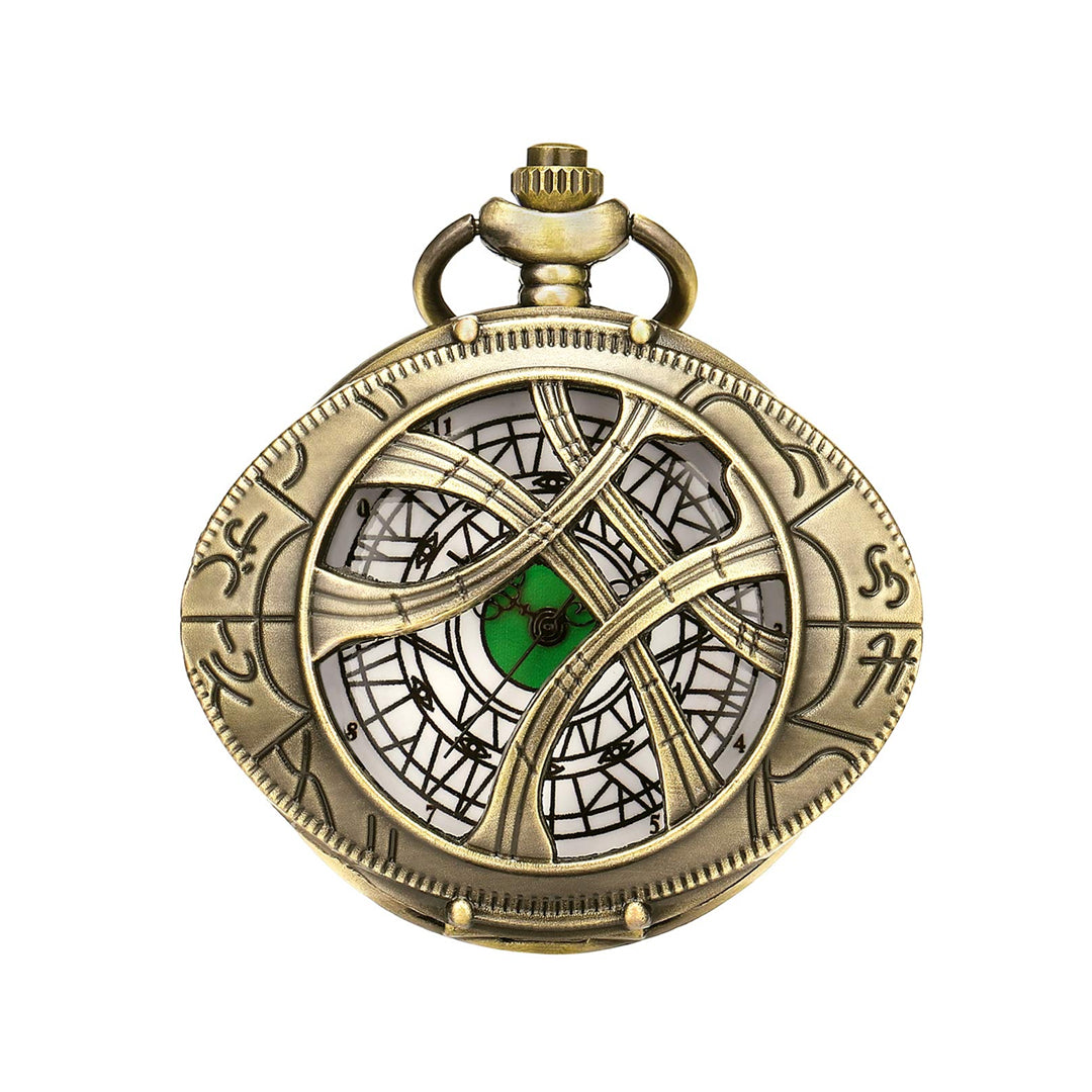Dr. Strange Wood Necklace, Colored Pendant or Key Ring