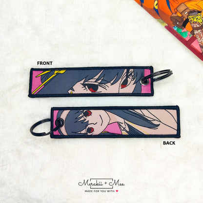 Japanese Anime Manga Series Inspired Fabric Keychain & Bagtags | Anime Merchandise