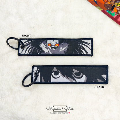 Japanese Anime Manga Series Inspired Fabric Keychain & Bagtags | Anime Merchandise