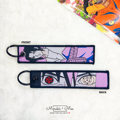 Naruto Anime Japanese Manga Fabric Keytags for Bags, Keys, Car, Bike etc.