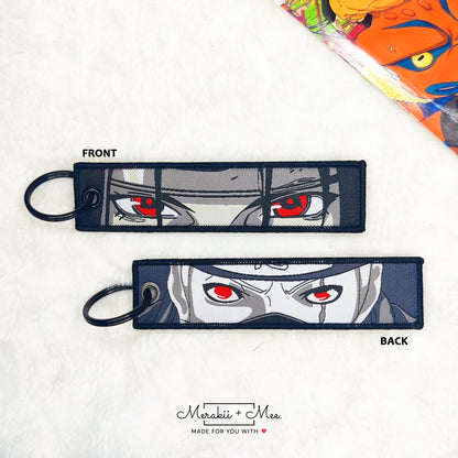 Naruto Anime Japanese Manga Fabric Keytags for Bags, Keys, Car, Bike etc.