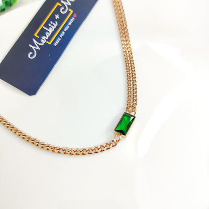 Emerald Radiance Necklace