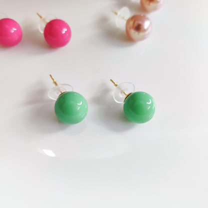 Color Ball Candy Stud Earrings
