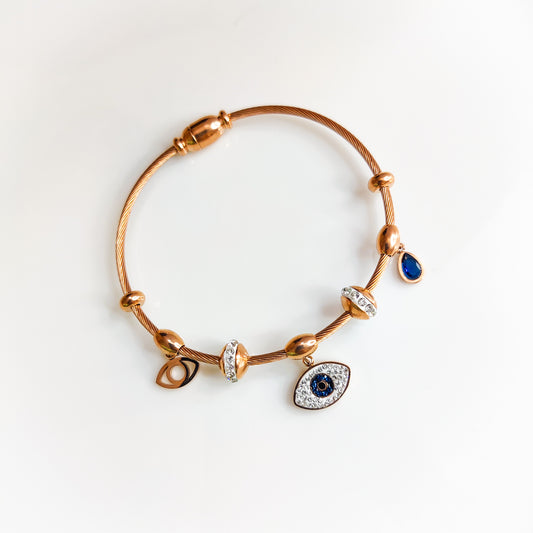 Mystic Eye Attraction Chain Kada Bracelet