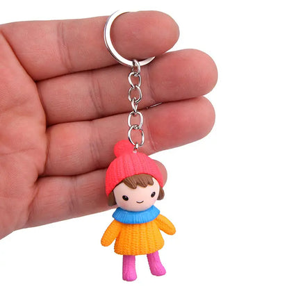 Kawaii Cute Baby Doll Keychain [Pack of 2]