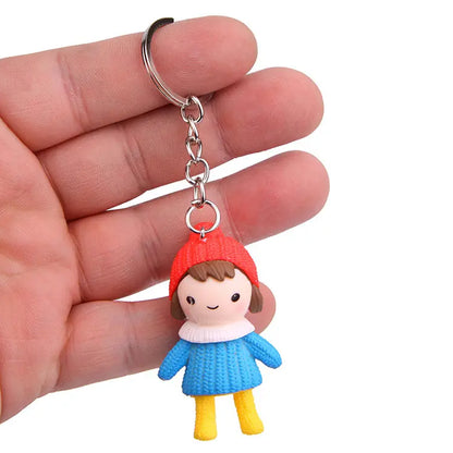 Kawaii Cute Baby Doll Keychain [Pack of 2]