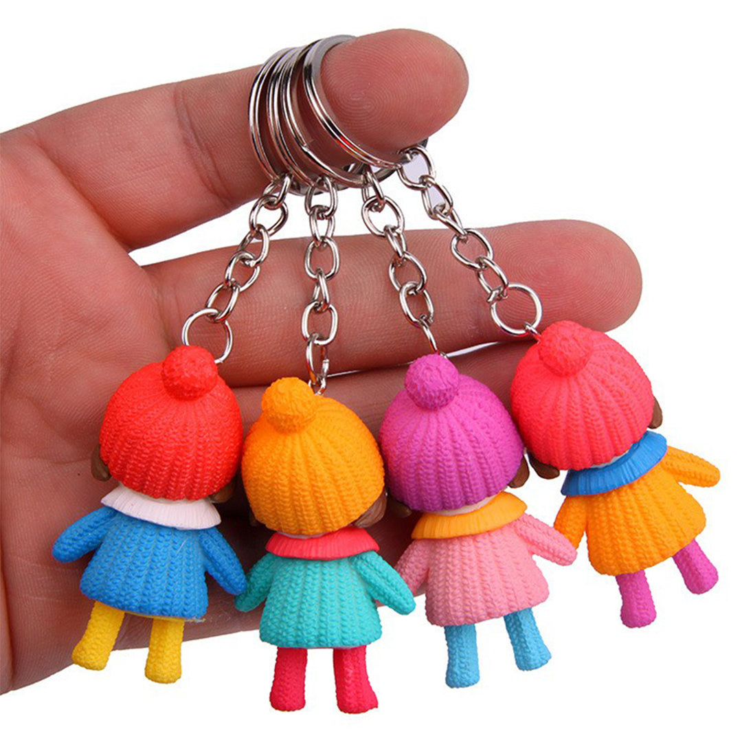Kawaii Cute Baby Doll Keychain [Pack of 2]