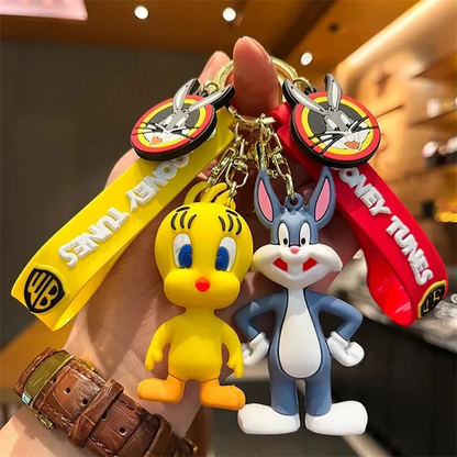 Bugs Bunny Looney Toons 3D Keychain