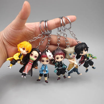 Demon Slayer Anime Character Keychains