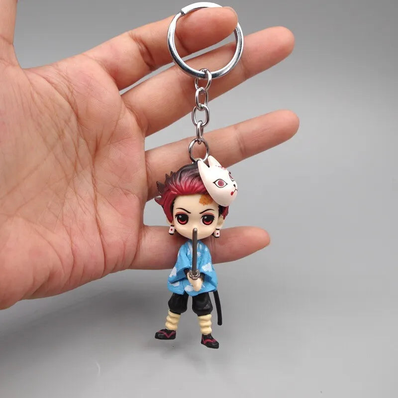 Demon Slayer Anime Character Keychains Tanjiro Kamado (Style 2)