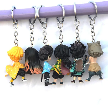 Demon Slayer Anime Character Keychains