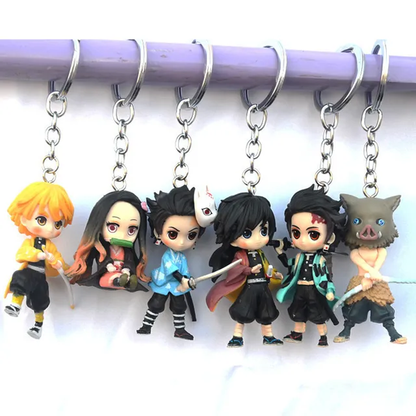 Demon Slayer Anime Character Keychains