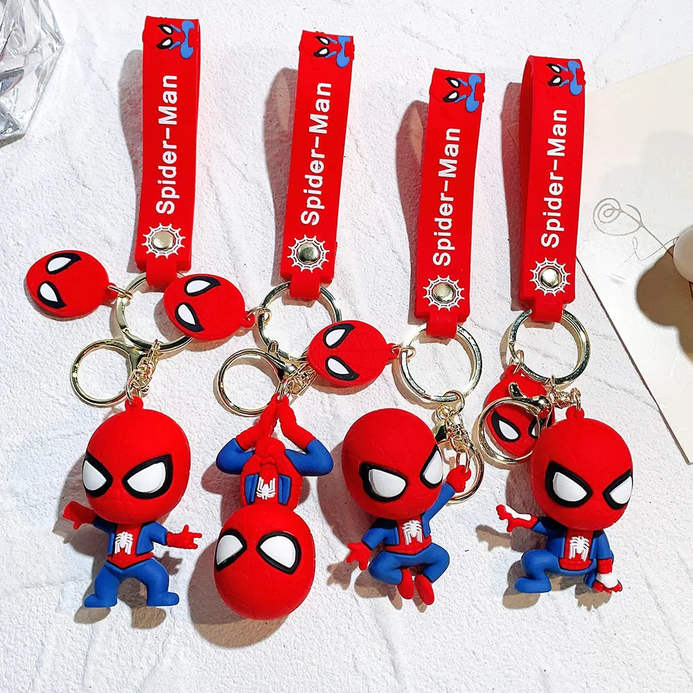 Funky Spiderman 3D Keychain
