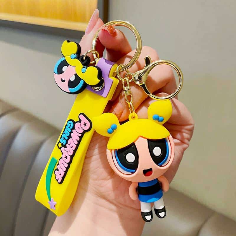 Powerpuff Girls Strap Keychains