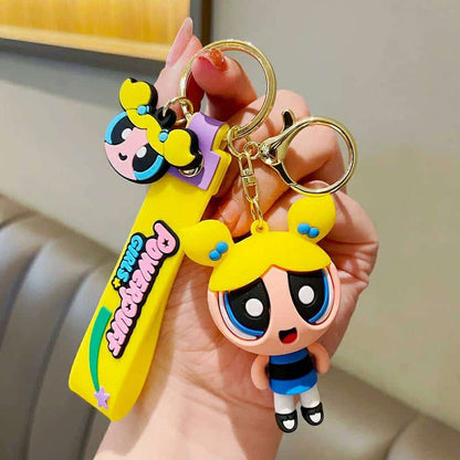 Powerpuff Girls Strap Keychains