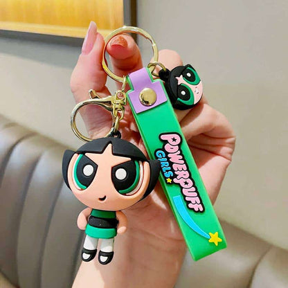 Powerpuff Girls Strap Keychains