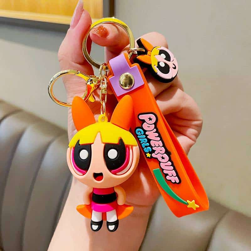 Powerpuff Girls Strap Keychains