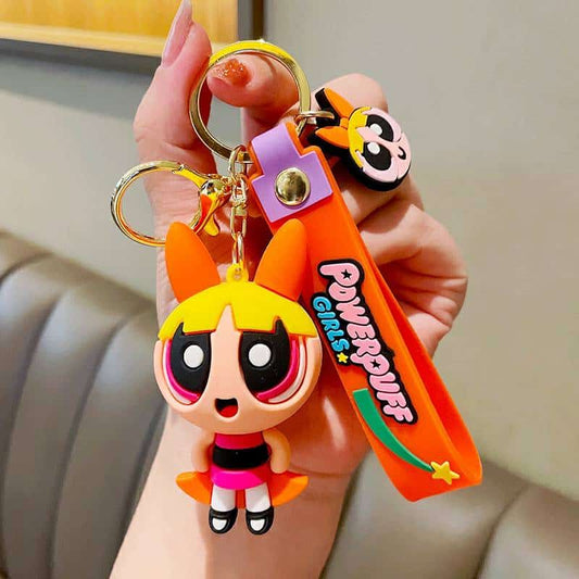 Powerpuff Girls Strap Keychains