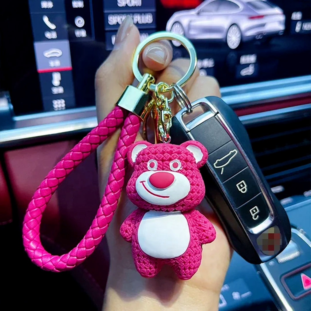 Toy Story Blue Lotso Bear Keychain: A Cuddly Companion