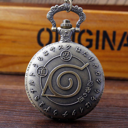 Naruto Antique Pocket Watch Keychain: Embrace the Shinobi Spirit