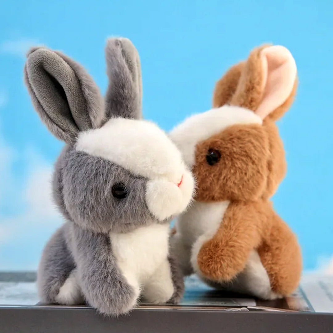 Rabbit Soft Toy Keychain - Adorable Plush Accessory for Bags & Keys