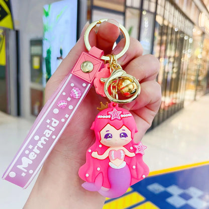 Magical Pink Mermaid Keychain – Cute and Stylish Accessories
