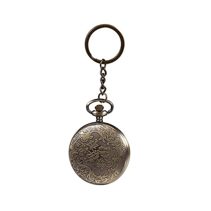 Ladakh Vintage Pocket Watch Keychain