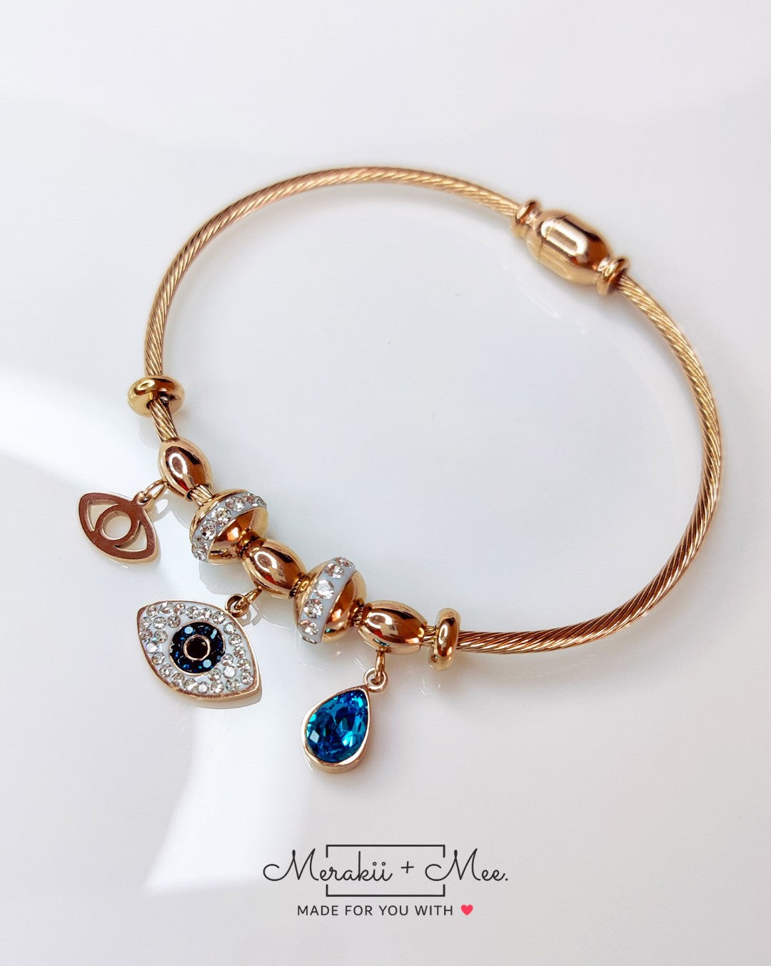 Evil Eye Chain Bracelet/Kada