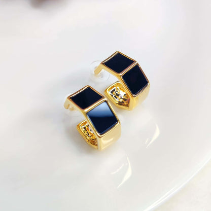 Black Block Hoops