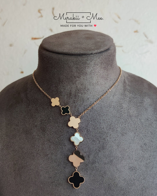 Dangling Clover Necklace
