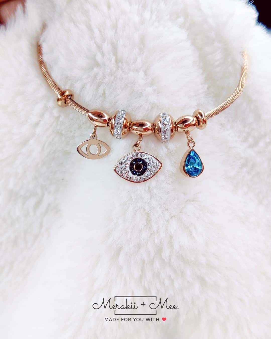 Evil Eye Chain Bracelet/Kada