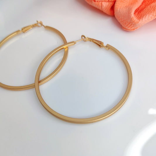 Matte Round Hoops