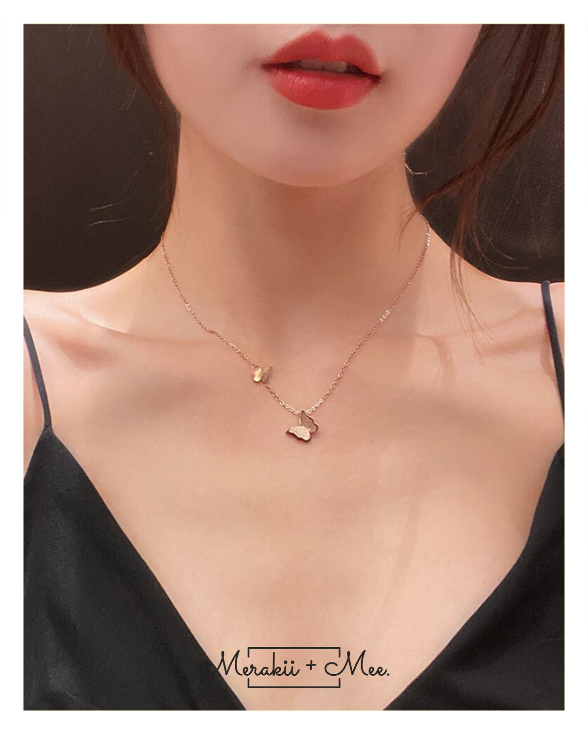 Butterfly Frost Necklace
