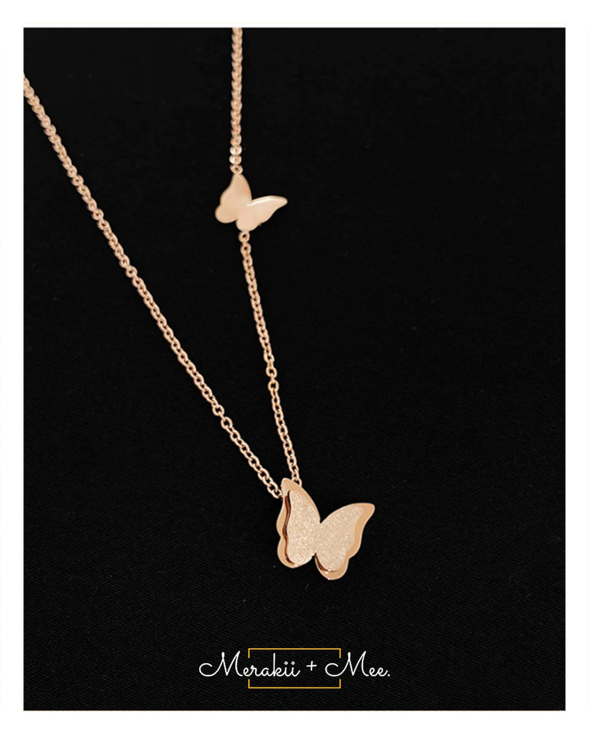 Butterfly Frost Necklace