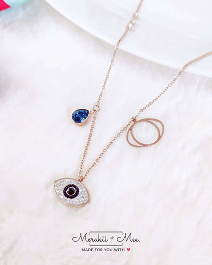 Evil Eye Charm Necklace