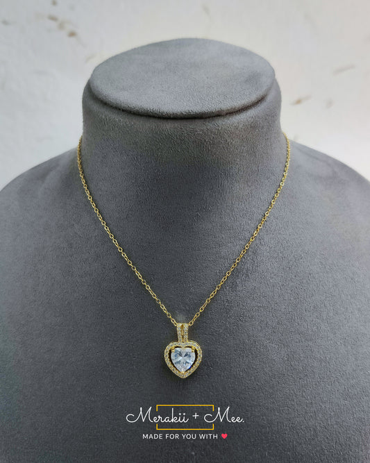 Heart Diamond Necklace