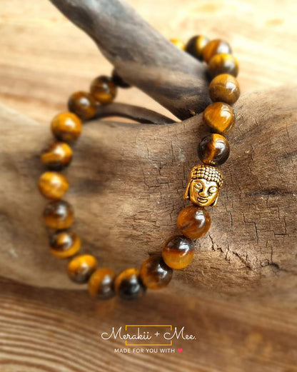 Buddha Tiger Eye Bracelet