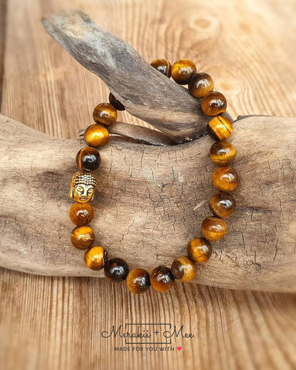 Buddha Tiger Eye Bracelet