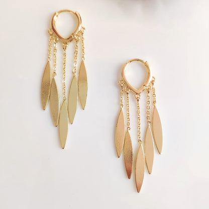 Feather Flock Bali Earrings