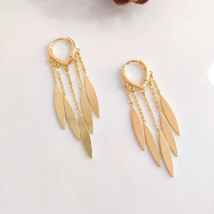 Feather Flock Bali Earrings
