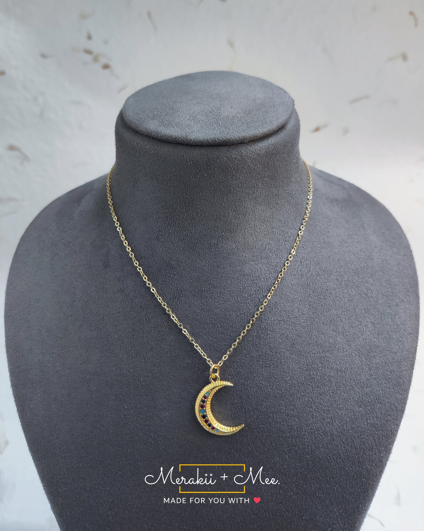 Maeve's Moon Necklace