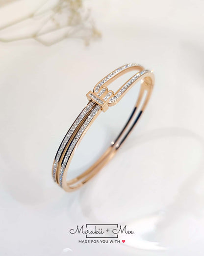 Fiona Rose Gold Kada