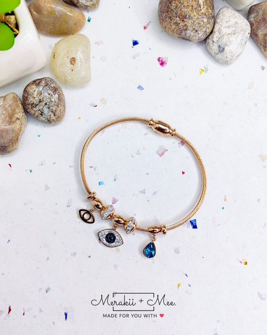 Evil Eye Chain Bracelet/Kada