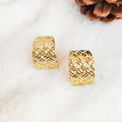 Bold Gold Hoop Earrings