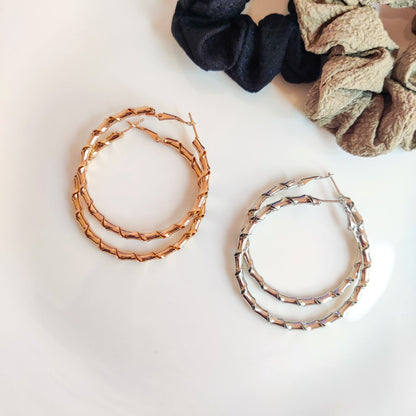 Curled Ribbon Hoops